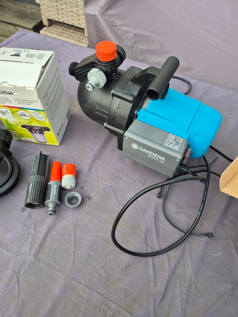 Gardena Besproeiingspomp 3000/4 Jet met filter, Tuin en Terras, Waterpompen, Ophalen of Verzenden