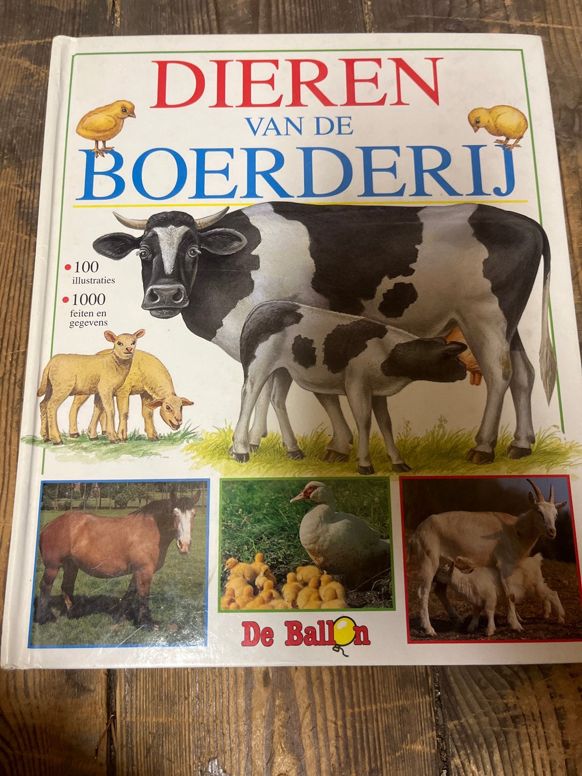 Dieren van de Boerderij - Educatief Kinderboek, Ophalen of Verzenden, Zo goed als nieuw, Non-fictie