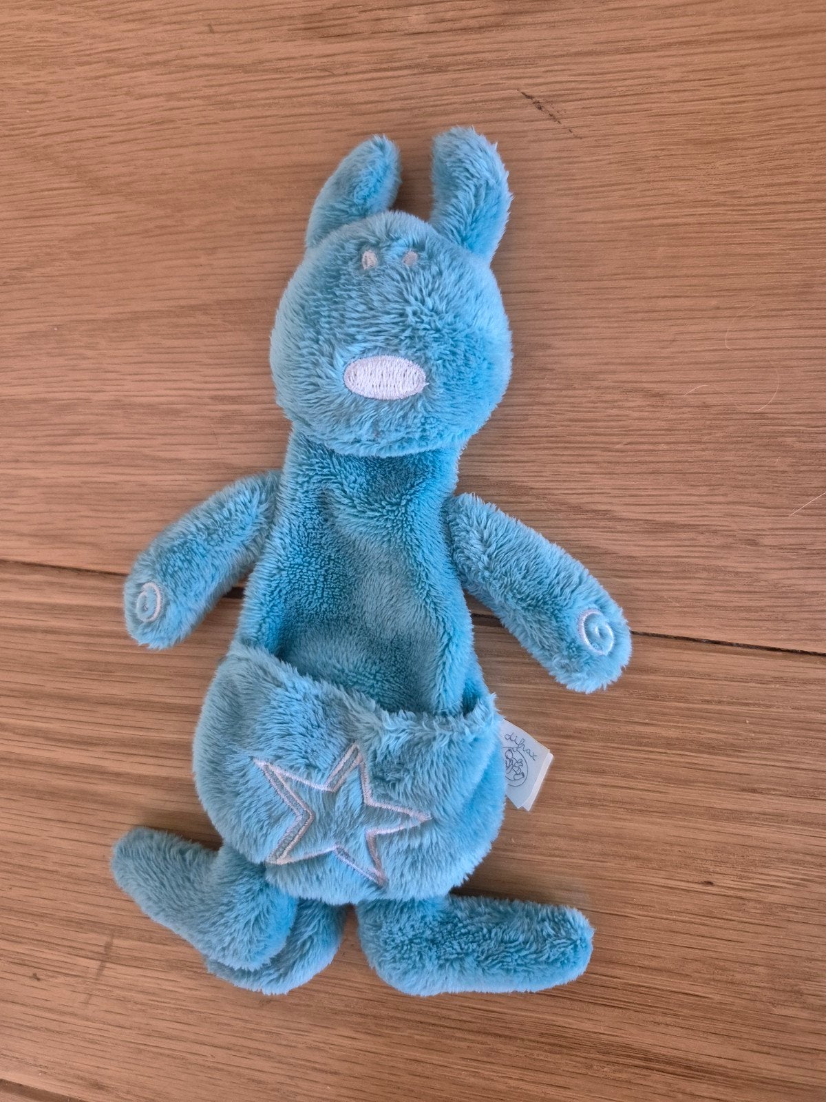 Diffrax Kleine Kangoeroe Bedknuffel - Zo goed als nieuw, Overige merken, Overige typen, Blauw, Ophalen of Verzenden