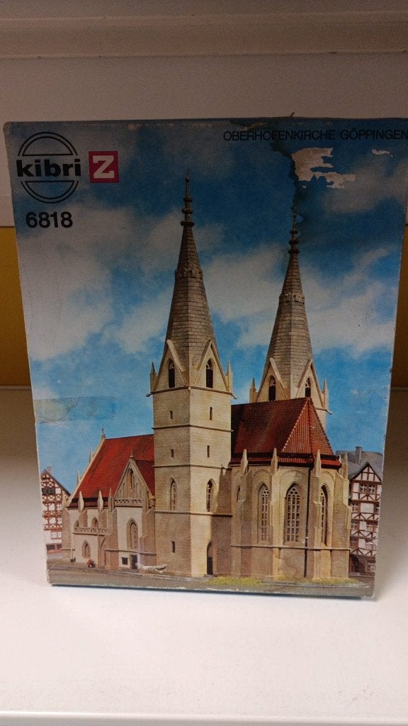 Kibri 6818 Kerk, Overige merken, Gelijkstroom, Brug, Tunnel of Gebouw, Nieuw