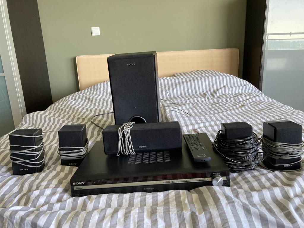 Sony STR-KS1100 surround set, Ophalen, Gebruikt, 70 watt of meer, 5.1-systeem