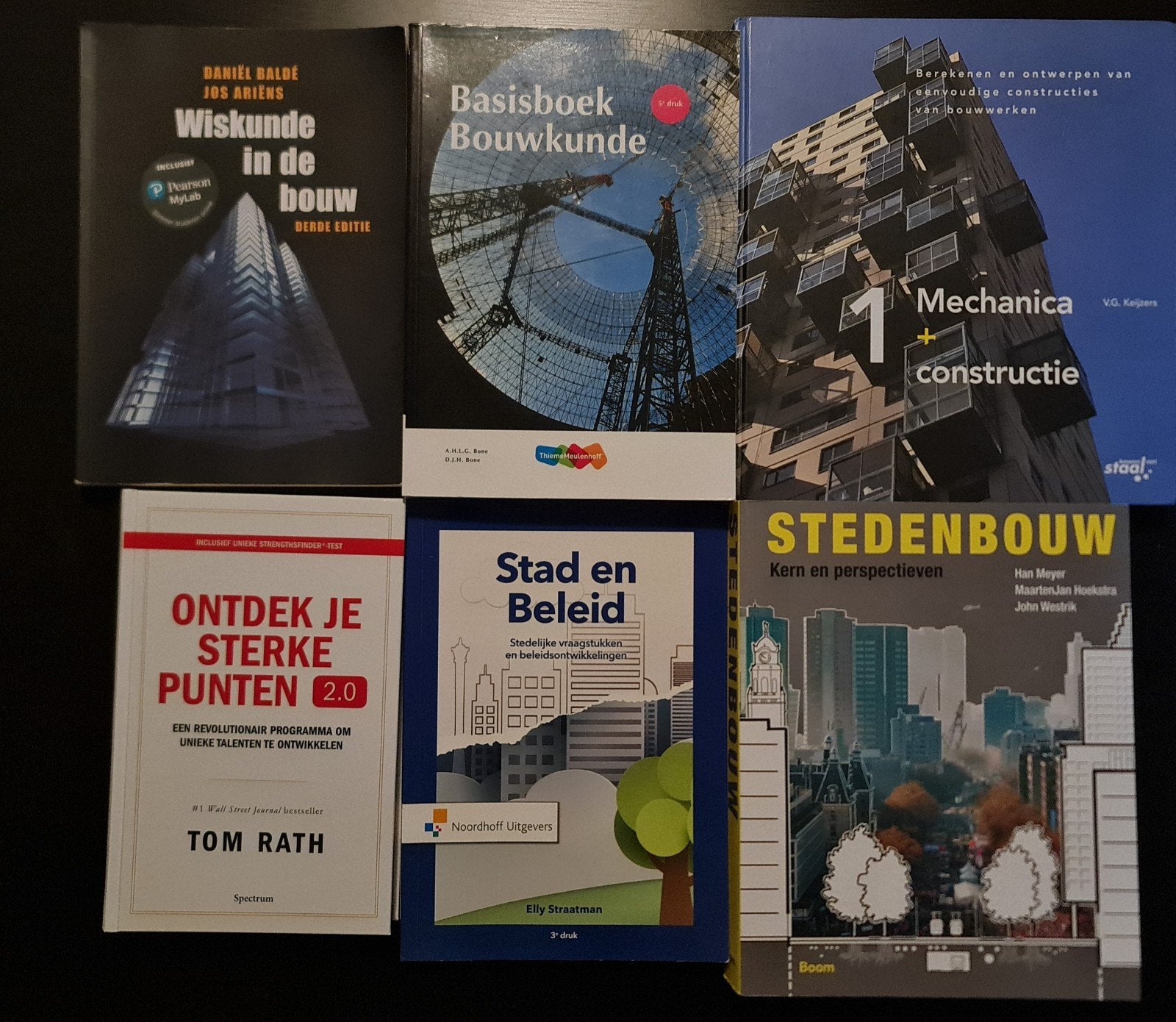 Opleiding Built Environment, boeken; jaar 1, Boeken, Ophalen of Verzenden