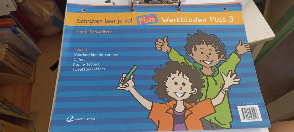 Schrijven leer je zo! Plus Werkbladen Plus 3 Schrijfmethode, Ophalen of Verzenden, Zo goed als nieuw