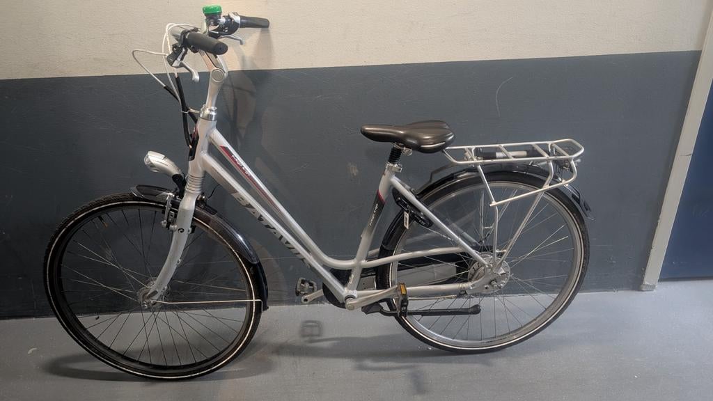 Batavus Fuego E-Go Framehoogte: 53 cm, Ophalen, 53 tot 56 cm, Velgrem, Versnellingen