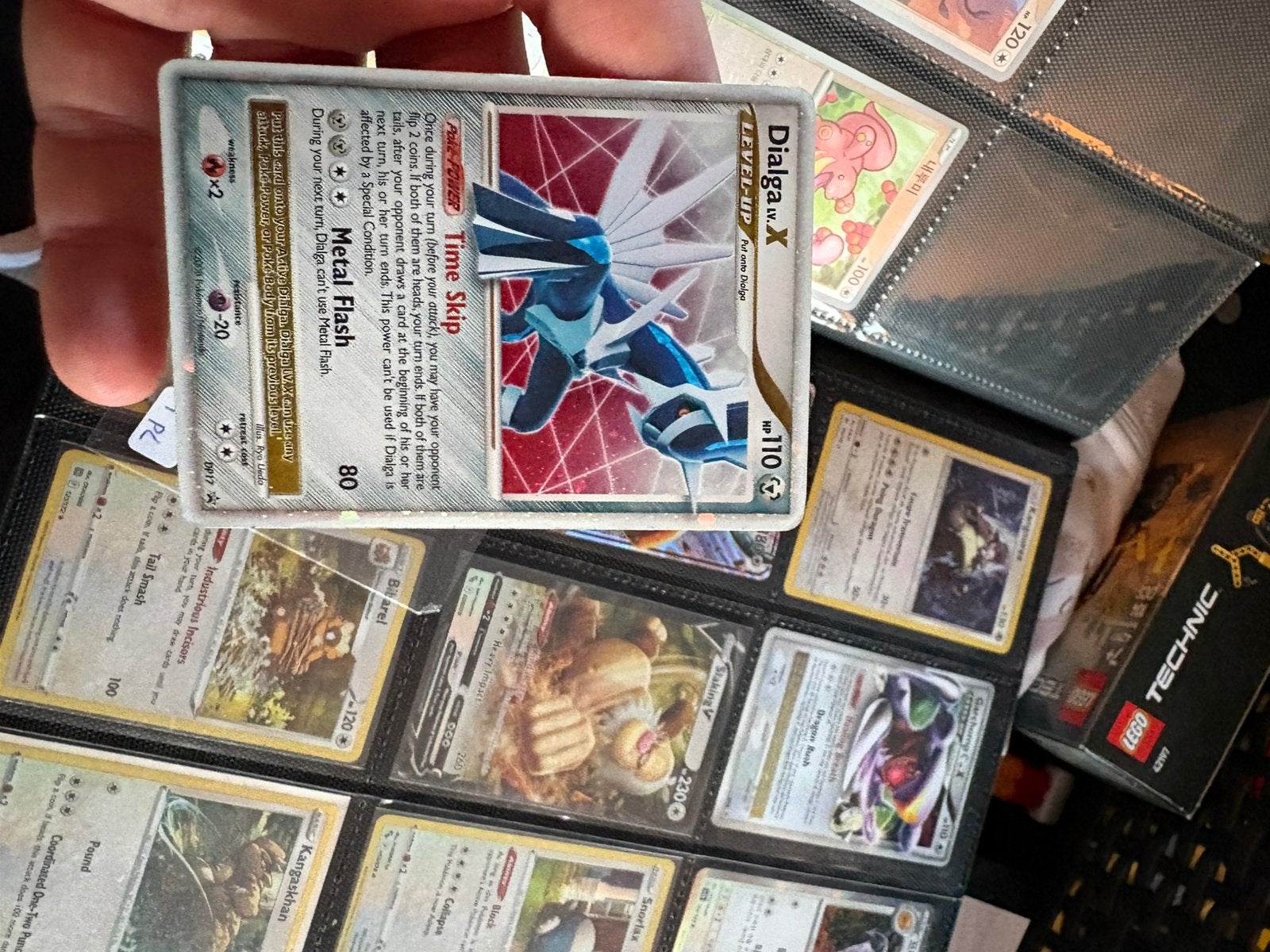 Dialga lv x, Ophalen of Verzenden, Zo goed als nieuw, Meerdere kaarten, Foil