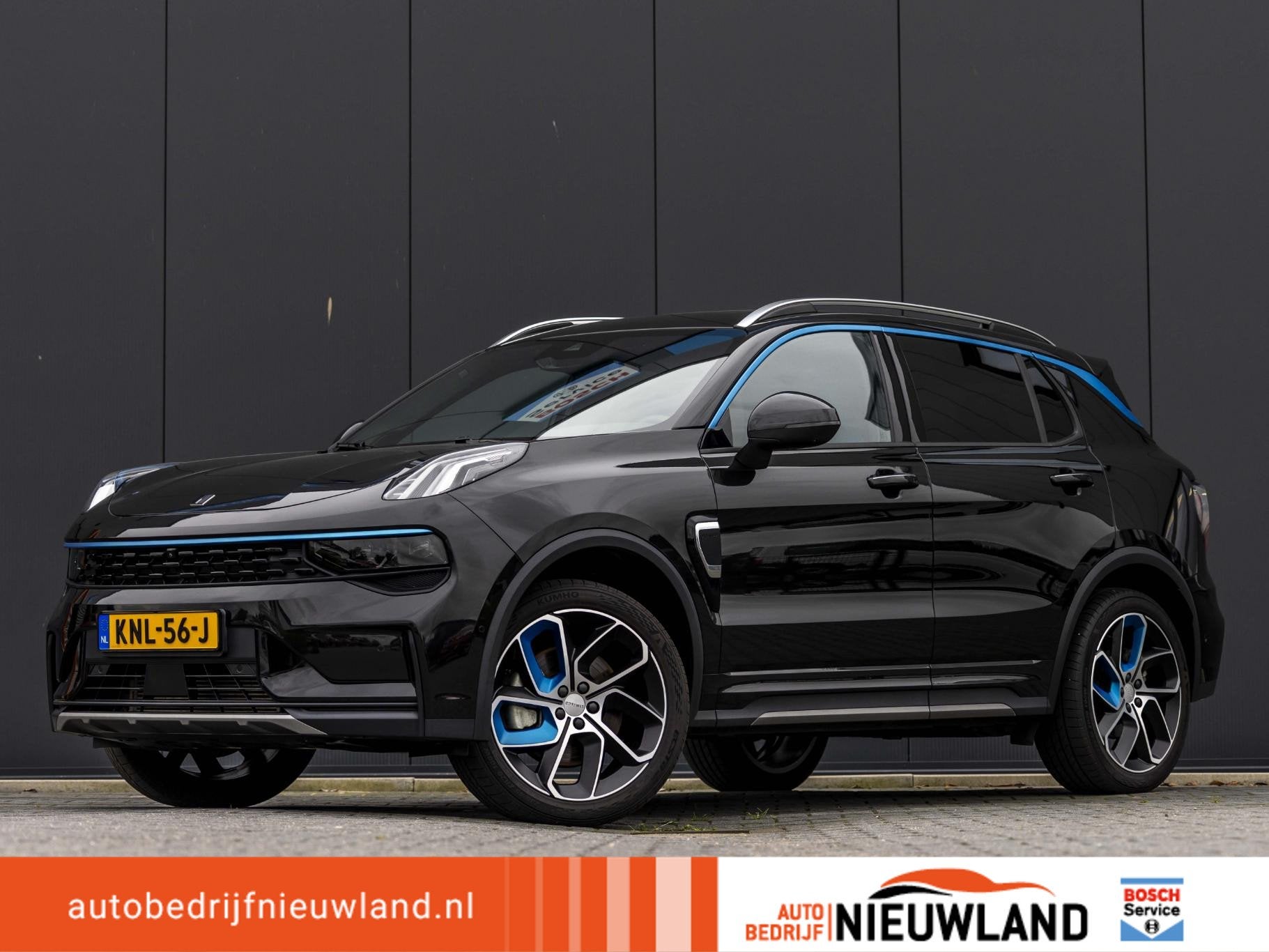 Lynk & Co 01 1.5 |SOH 97%|donkere hemel|panoramadak|stoelver, Stof, Euro 6, Zwart, Plug-in hybride