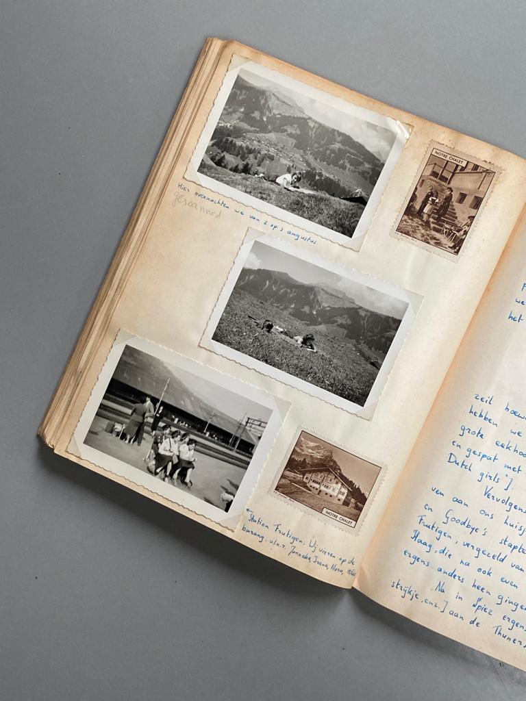 Fotoalbum: "Reis naar Our Chalet – Zomer 1957", Gebruikt, Foto, Ophalen of Verzenden, Voor 1940