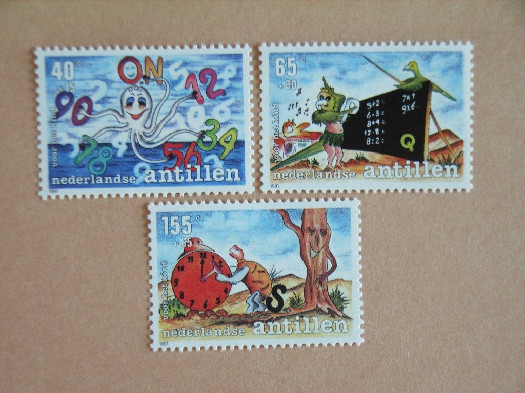1   Antillen 987-989 Pf, Ophalen of Verzenden, Postfris