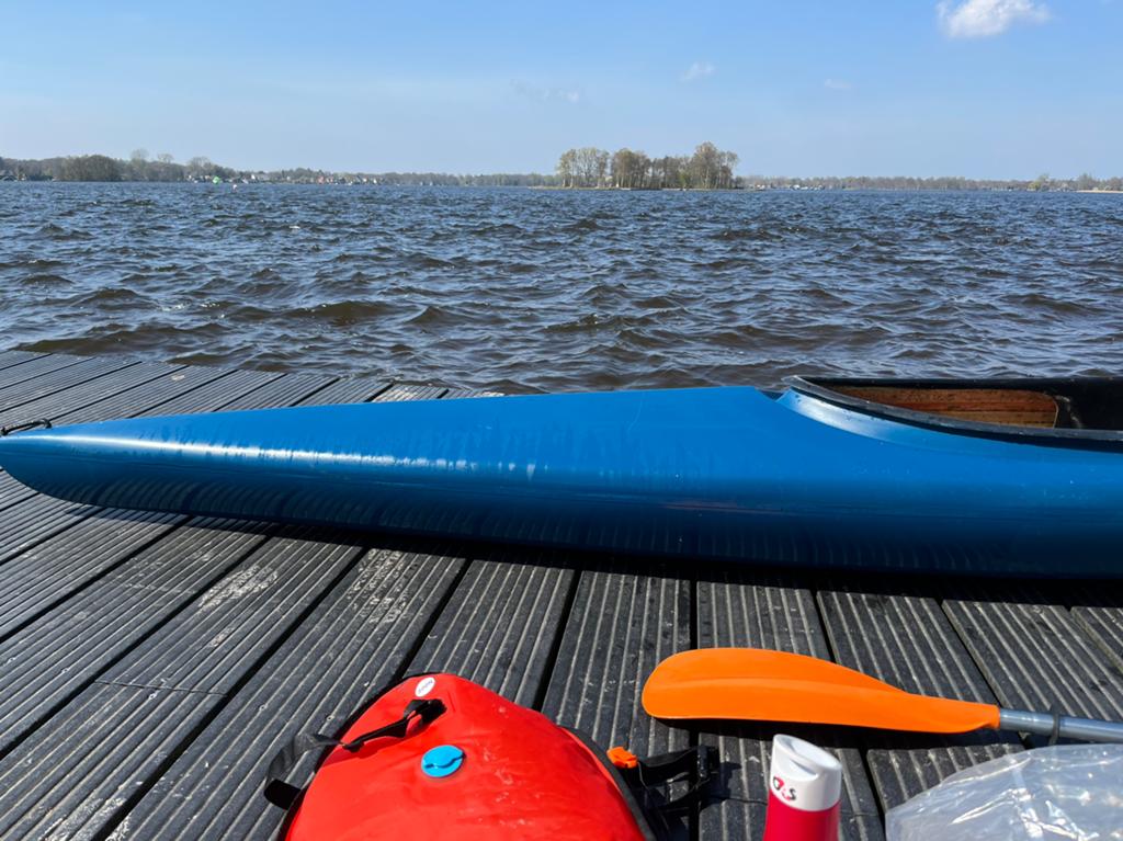 Mooie en goede kano, Watersport en Boten, Ophalen, Zo goed als nieuw, Eén persoon, Canadese kano of Open kano