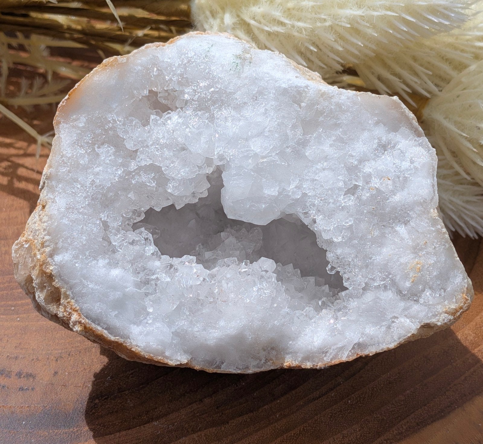 Bergkristal geode, Ophalen of Verzenden