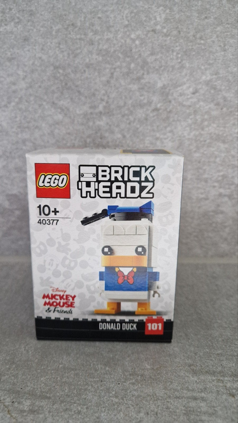 LEGO BrickHeadz 40377 Donald Duck - Nieuw in doos, Inclusief doos, BrickHeadz, Lego, Nieuw