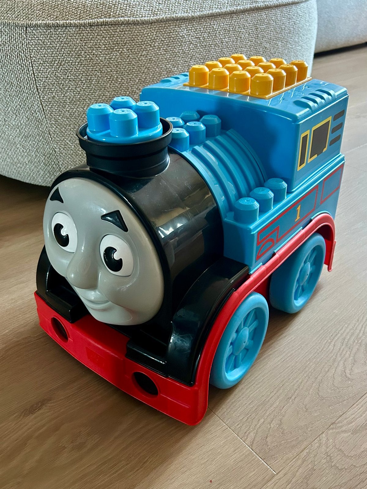 Mega Bloks Build & Go Thomas de Trein, Ophalen, Gebruikt