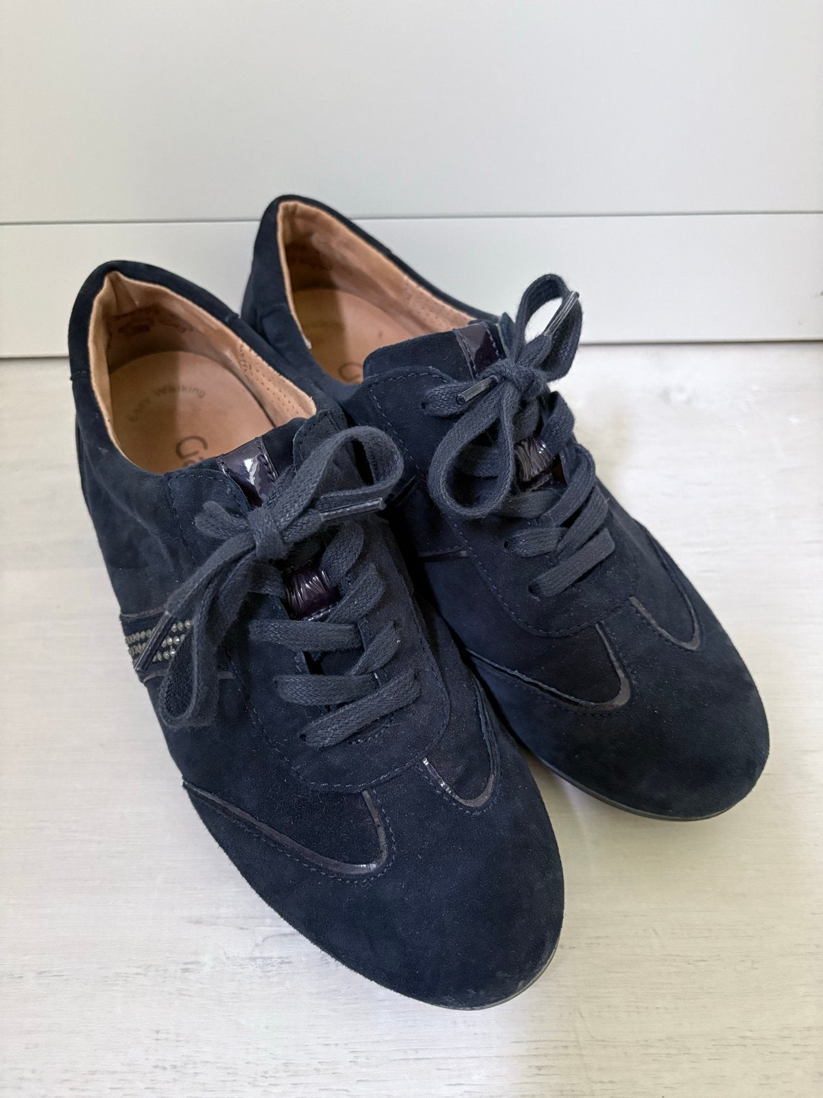Gabor comfort sneakers maat 37, donkerblauw suède, Blauw, Nieuw, Ophalen of Verzenden, Sneakers of Gympen