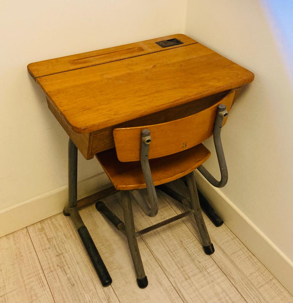Oud antiek vintage kinderburea / kinderburo / kinder buro, Antiek en Kunst, Ophalen