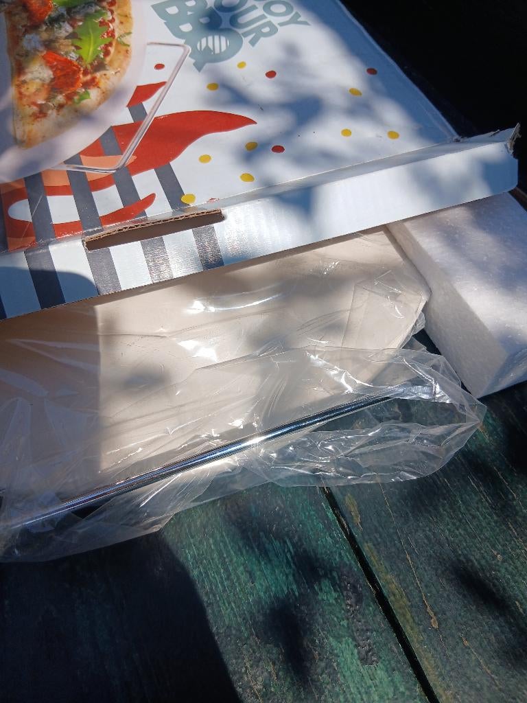 Pizza steen, Tuin en Terras, Ophalen, Zo goed als nieuw