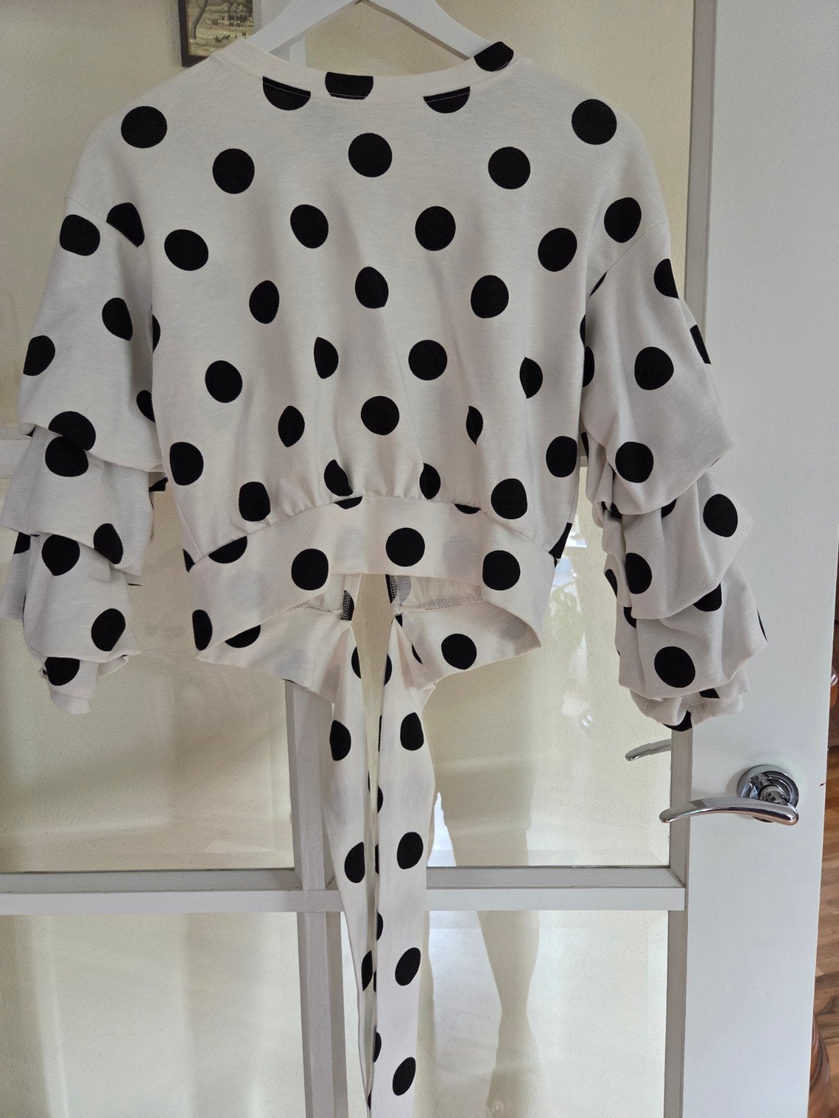 Blouse H&M maat 36, Kleding | Dames, Huispakken, H&M, Wit, Ophalen of Verzenden, Maat 36 (S)