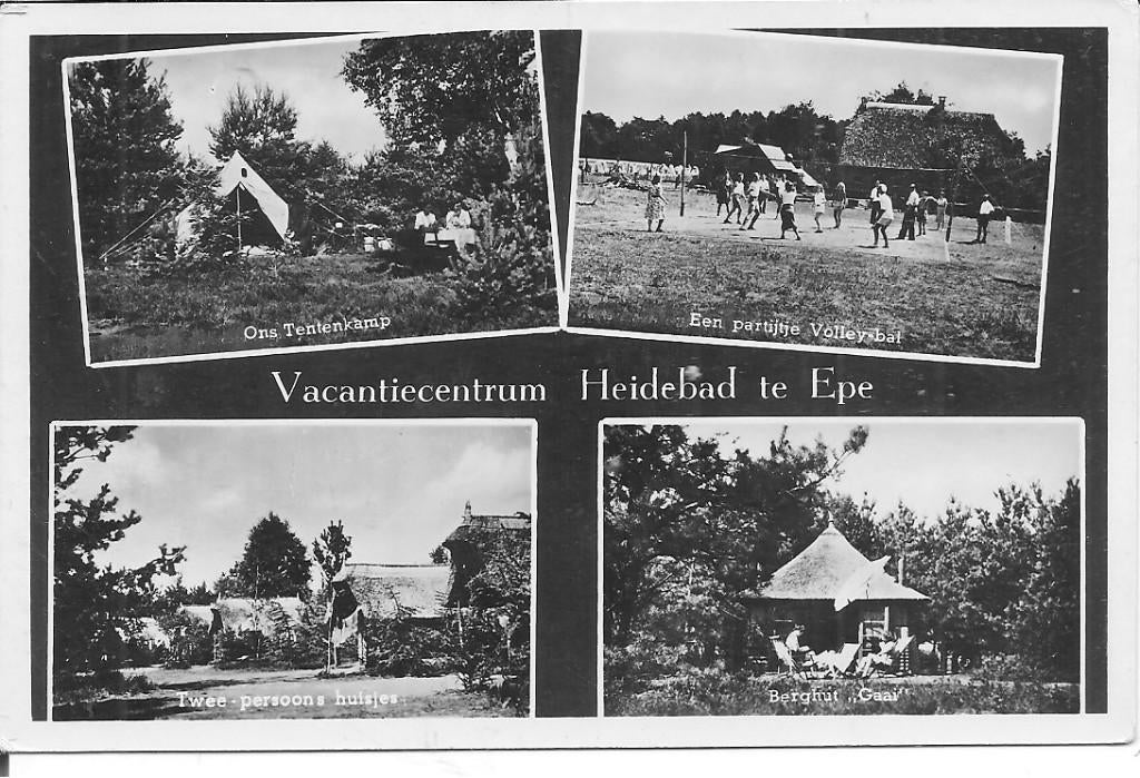 Vacantiecentrum Heidebad te Epe., Ophalen of Verzenden, 1940 tot 1960, Ongelopen, Gelderland