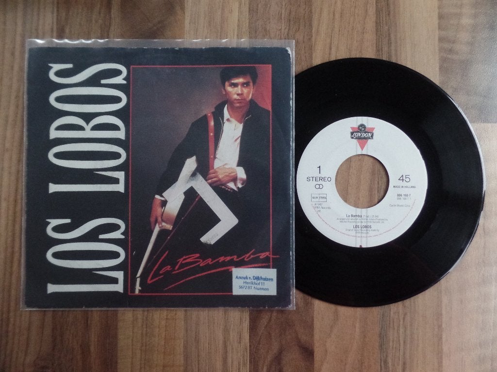 single  Los Lobos - La Bamba, Ophalen of Verzenden, Gebruikt, Pop