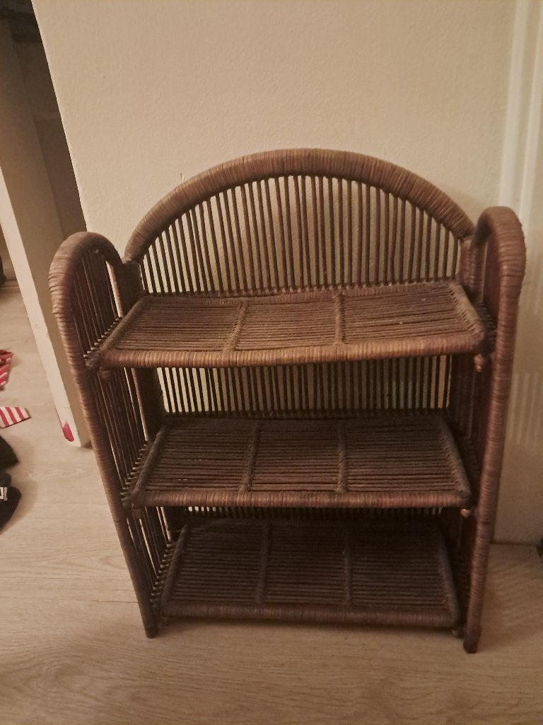 Rotan ophang kastje, Huis en Inrichting, Ophalen, Zo goed als nieuw, Minder dan 150 cm, Minder dan 100 cm