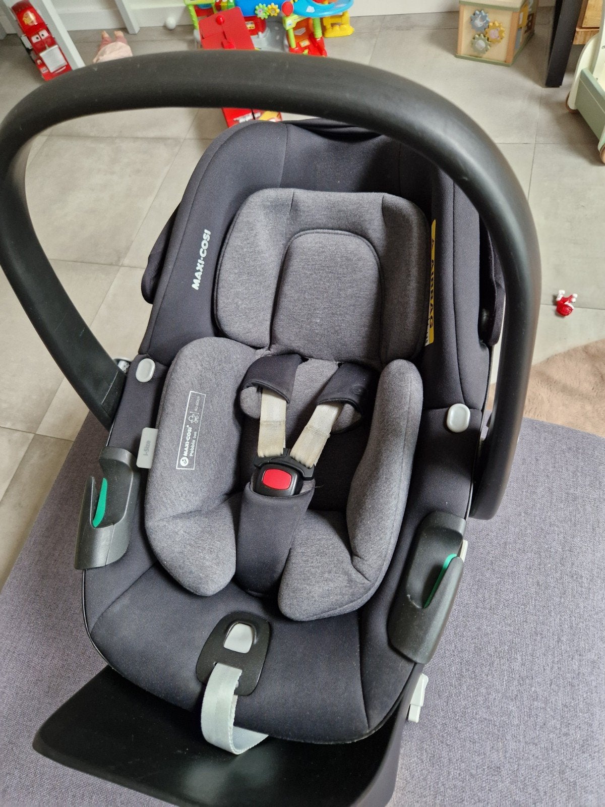 Pebble Maxi Cosi 360 en isofix FamilyFix, Kinderen en Baby's, Autostoeltjes, Ophalen, Gebruikt, Isofix, 0 t/m 13 kg