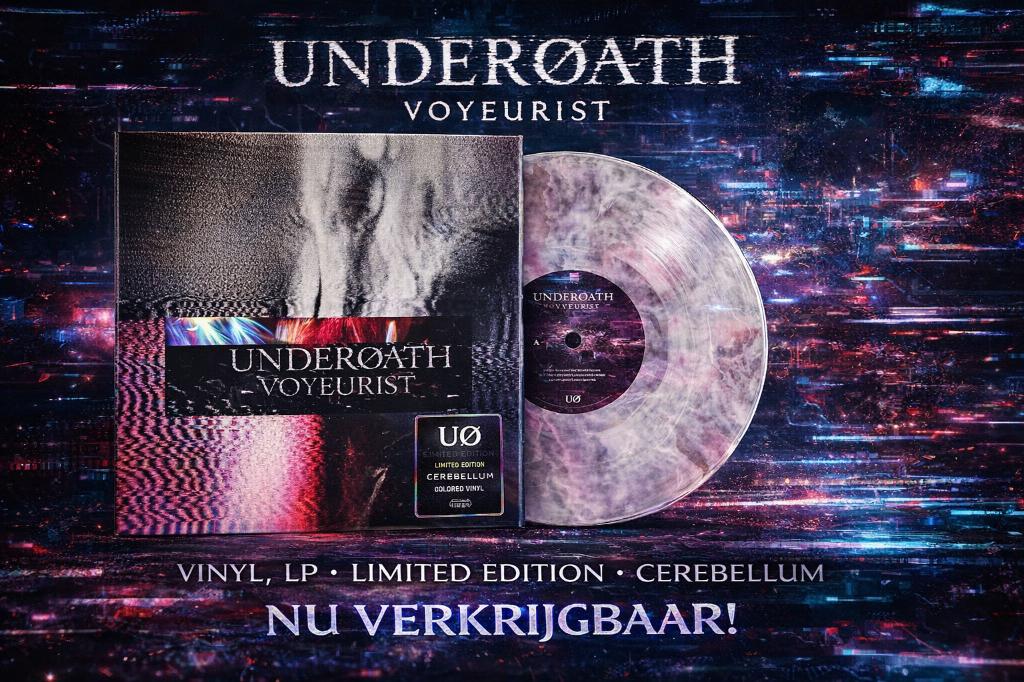 Underoath – Voyeurist, Ophalen of Verzenden, Nieuw in verpakking, Overige formaten, Poprock
