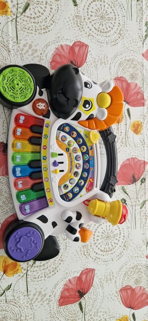VTech Zoef Zoef Dieren Piano Zebra, Ophalen of Verzenden