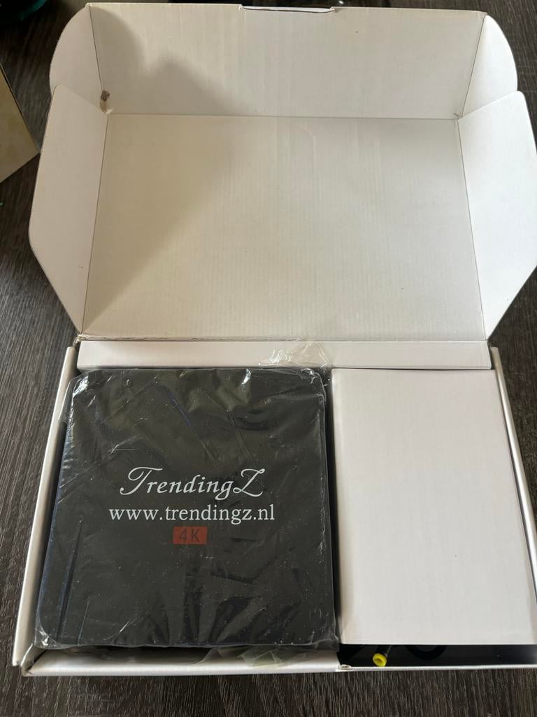 TrendingZ 4K TV Box, Ophalen, Zo goed als nieuw, HDMI, Zonder harde schijf