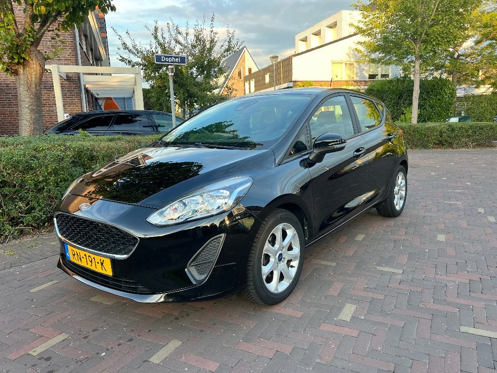 Ford Fiësta 1.1 85pk 5dr 2018 Zwart, Auto's, Voorwielaandrijving, Stof, Origineel Nederlands, Particulier