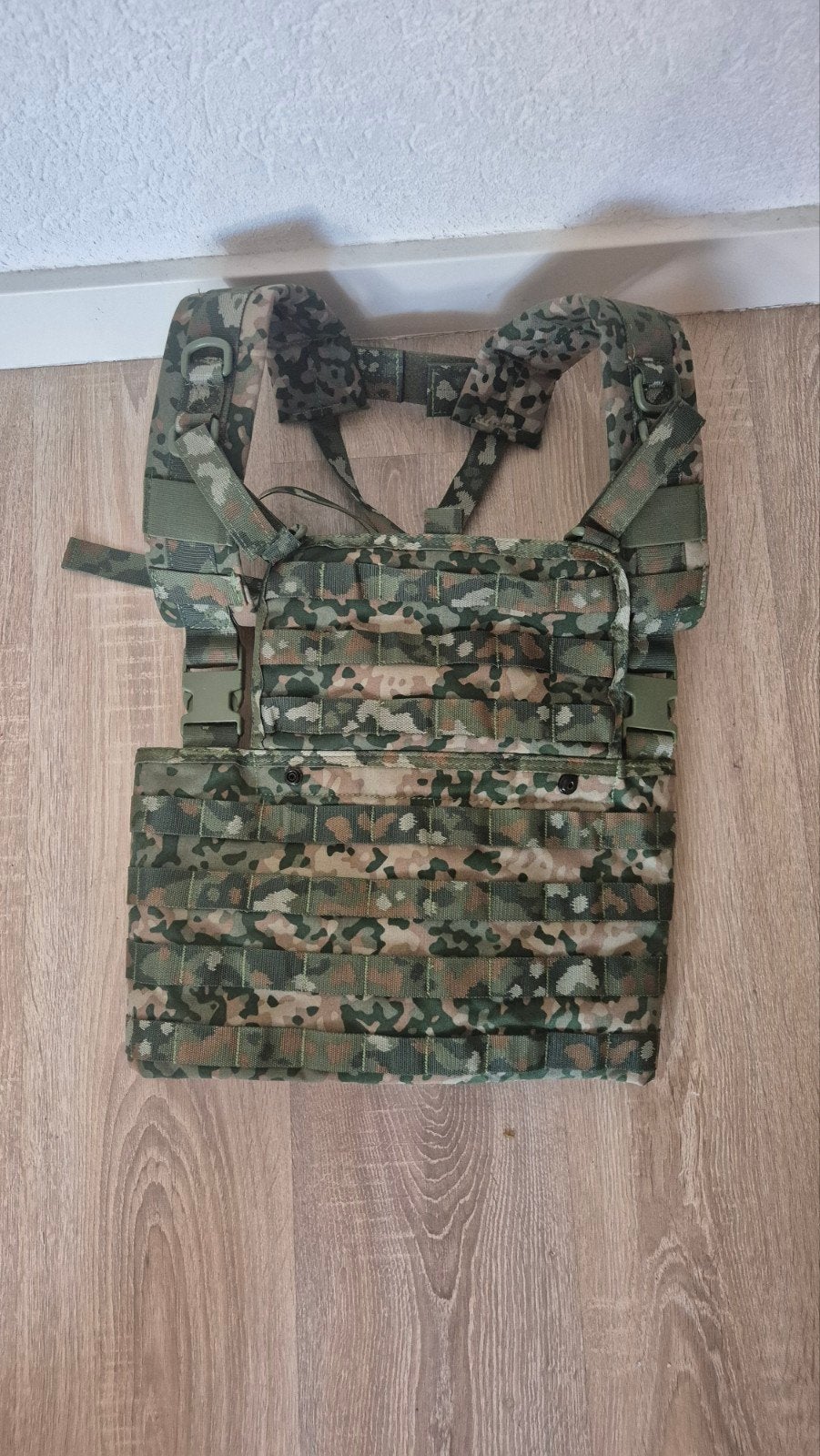 nfp combat vest plate carrier chestrig, Ophalen of Verzenden, Landmacht, Nederland, Kleding of Schoenen
