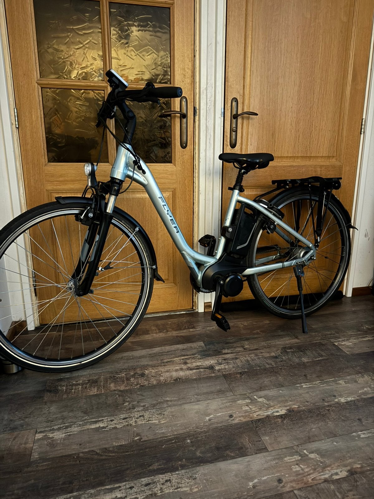 Elektrische damesfiets merk flyer, Minder dan 47 cm, Ophalen, Zo goed als nieuw, Overige merken
