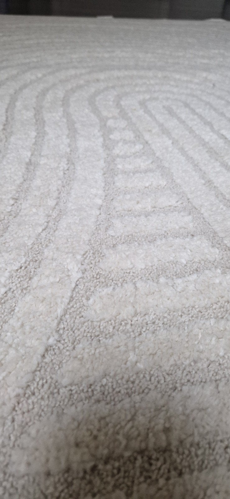 Veer Carpets Ella Crème Tapijt 160x230 cm, Ophalen, 150 tot 200 cm, 200 cm of meer, Zo goed als nieuw