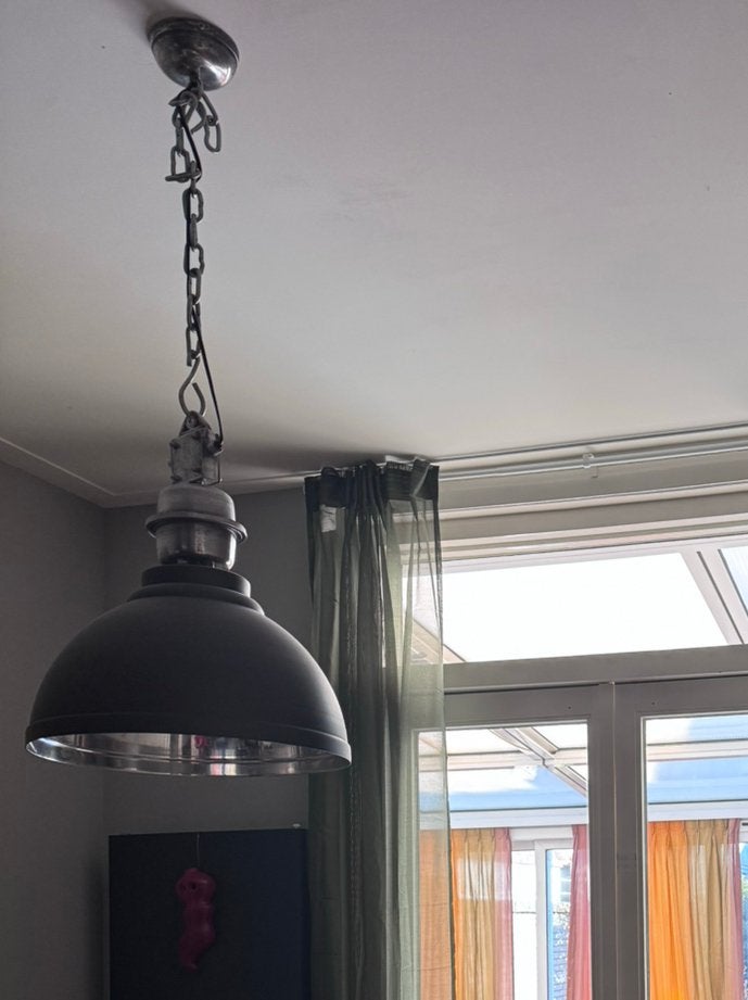 Industriële hanglamp, Ophalen, Zo goed als nieuw