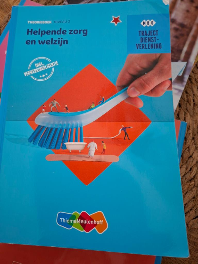 Theorieboek Helpende zorg en welzijn Niveau 2 MBO, Boeken, Schoolboeken, Ophalen of Verzenden, Gelezen, Overige niveaus, Overige vakken