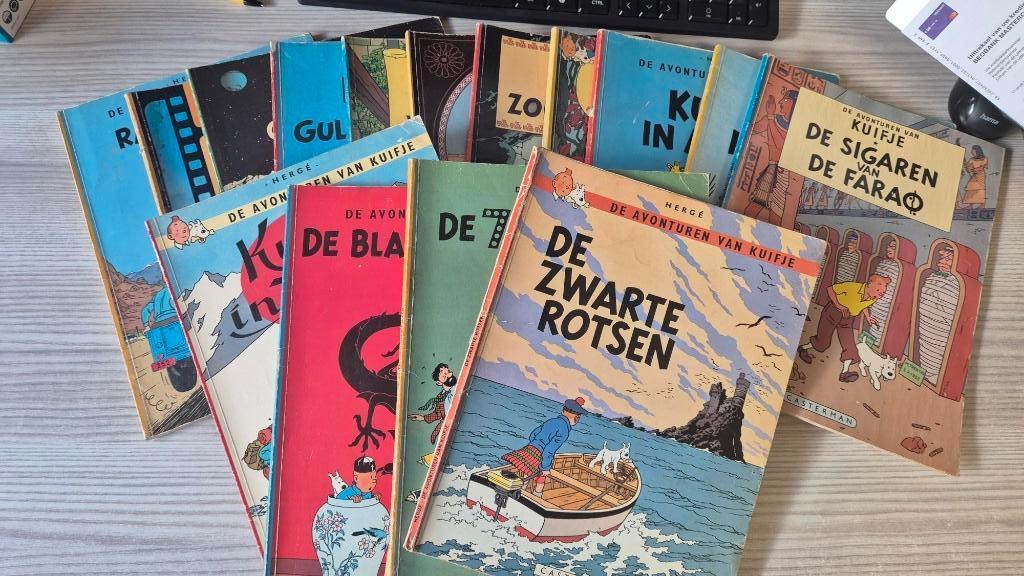 Alle stripverhalen van Kuifje, Meerdere stripboeken, Ophalen of Verzenden, Zo goed als nieuw, Hergé ,Casterman