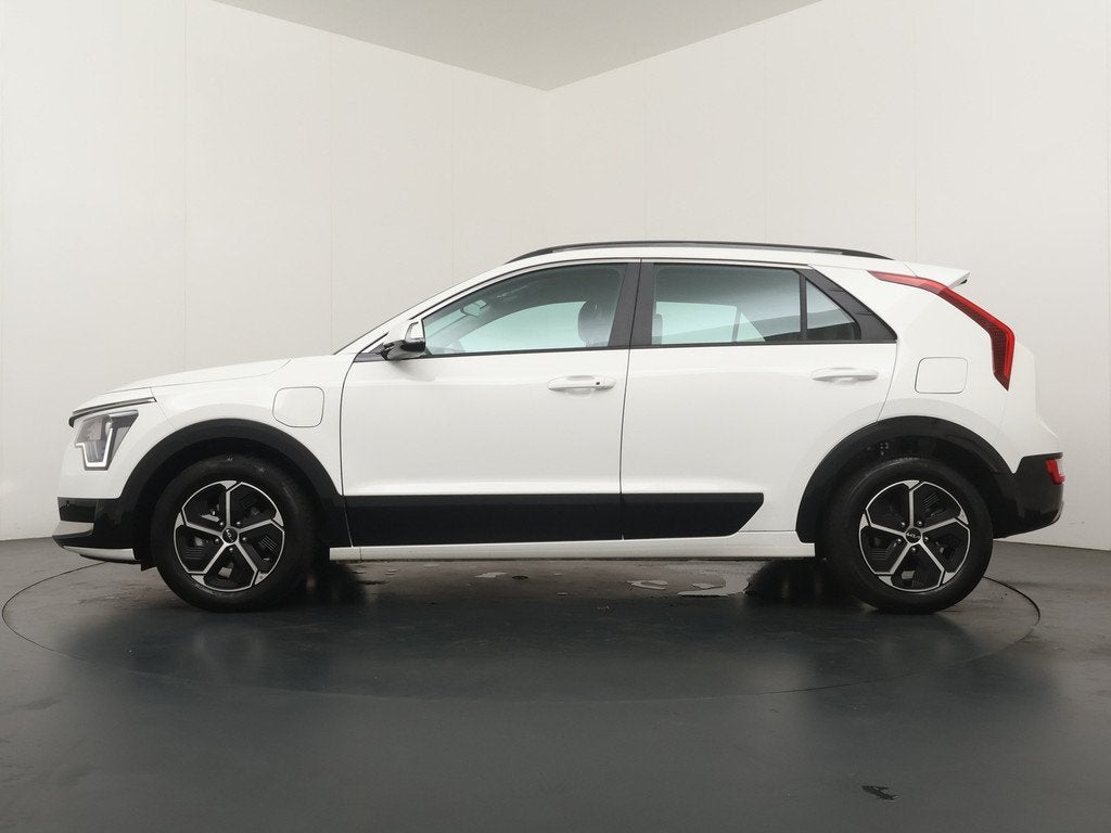 Kia Niro 1.6 GDi PHEV DynamicLine - Navigatie - Cruise Contr, Auto's, Kia, 12 maanden, Gebruikt, Leder en Stof, Wit