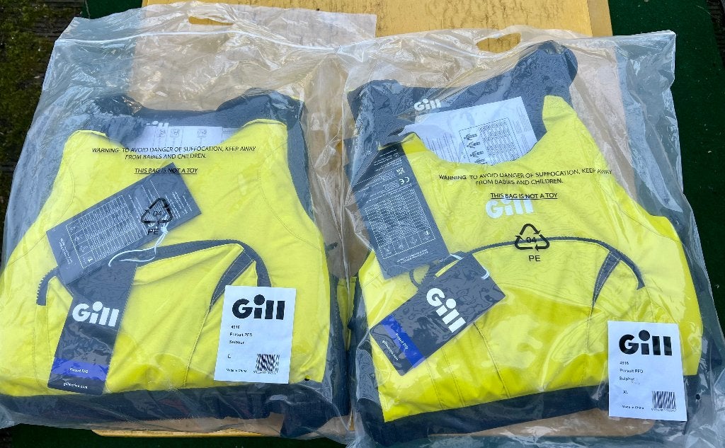 2 Nieuwe Gill zwemvesten kano kayak suppen, Gill, Nieuw, Ophalen of Verzenden, Dame of Heer