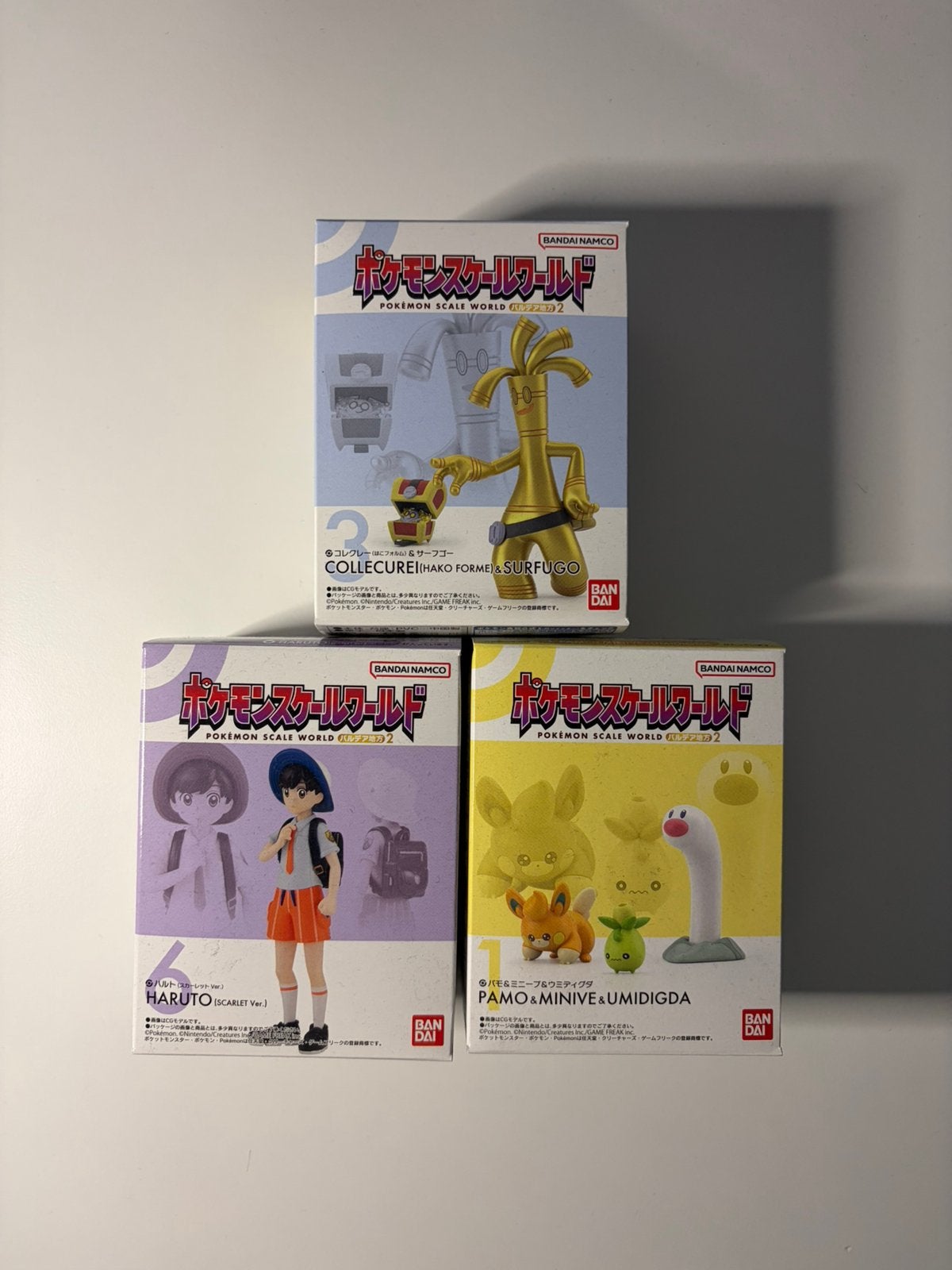 Pokemon scale world figure bandai namco - Paldea series 2, Ophalen of Verzenden, Nieuw