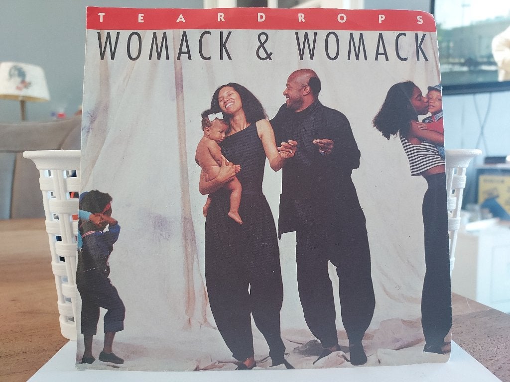 7" Single Womack & Womack - Teardrops / Conscious Of My Cons, Cd's en Dvd's, Vinyl Singles, Gebruikt, 7 inch, Ophalen of Verzenden