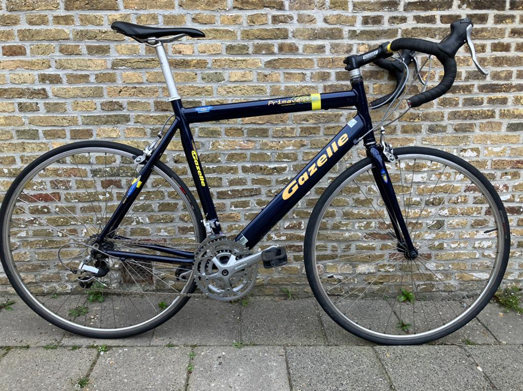 Leuke GAZELLE racefiets, Fietsen en Brommers, Fietsen | Racefietsen, Ophalen, Aluminium, Zo goed als nieuw, 57 tot 61 cm