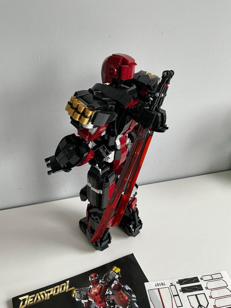 Deadpool Bouwstenen Set met Zwaarden en Gun, Ophalen of Verzenden, Nieuw, Complete set, Lego