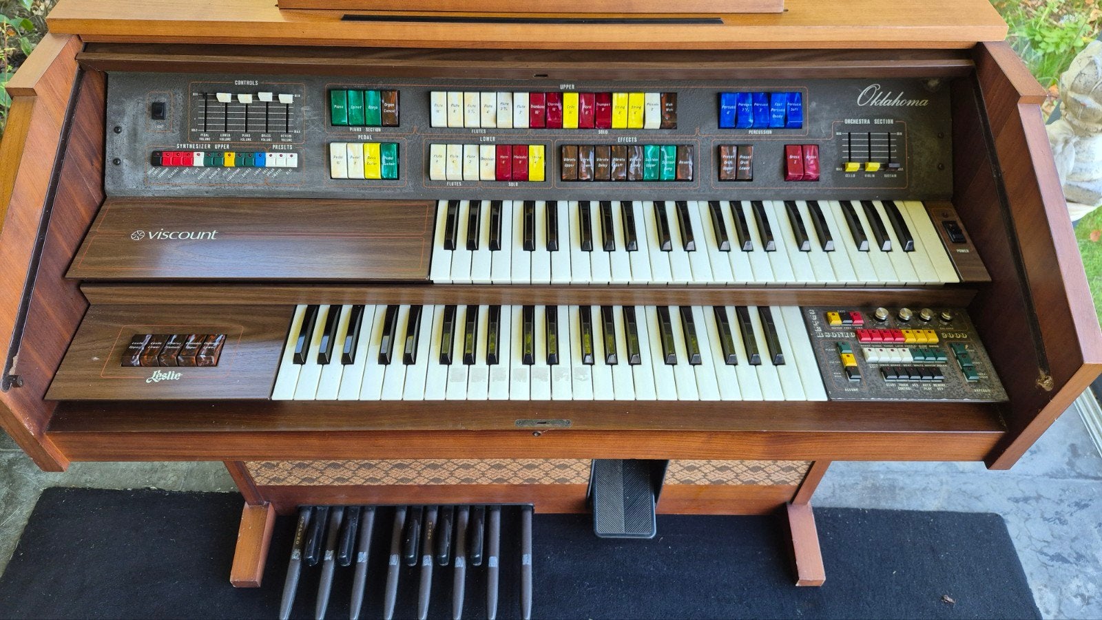 Viscount Oklahoma orgel met 2 klavieren, Ophalen, Gebruikt, 2 klavieren, Orgel