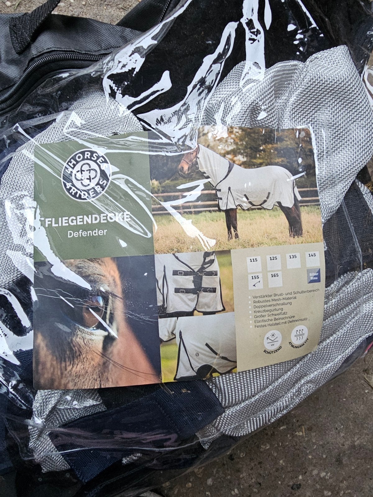 splinternieuwe vliegendeken maat 155, Dieren en Toebehoren, Paarden en Pony's | Dekens en Dekjes, Ophalen of Verzenden, Nieuw