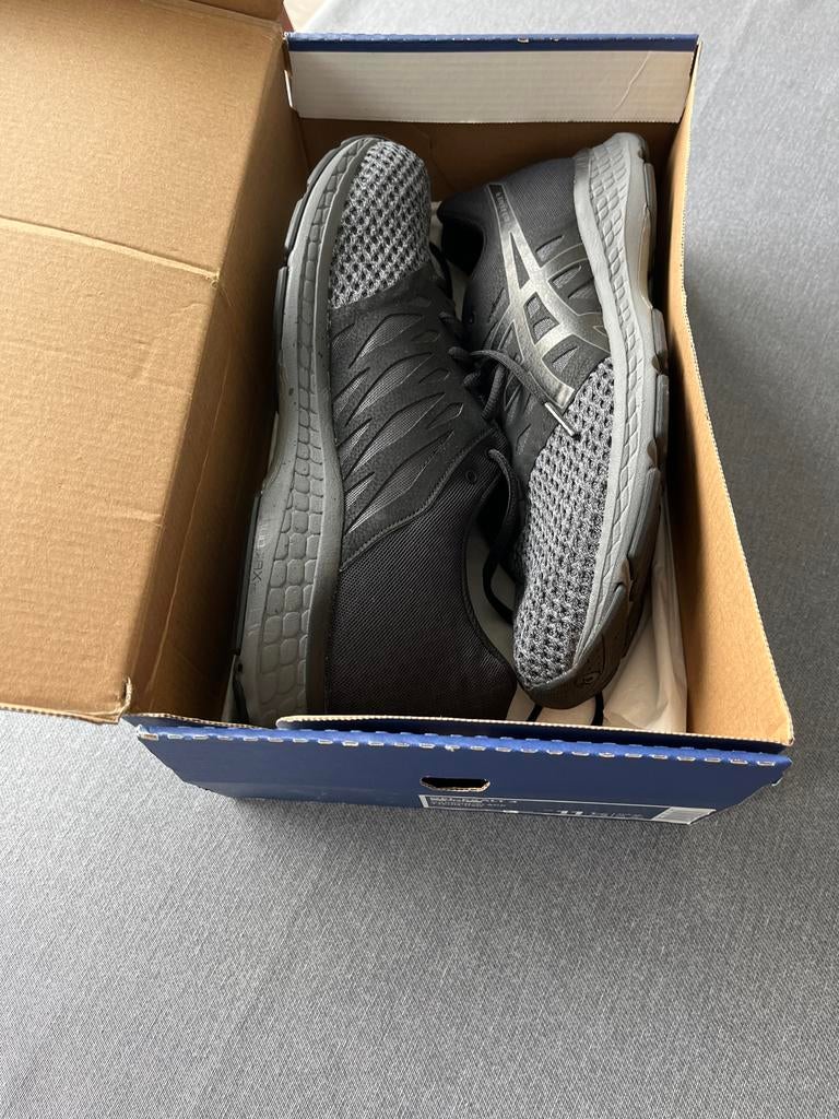 Nieuwe Asics Gel-Exalt 4 Hardloopschoenen - Maat 46, Ophalen of Verzenden, Nieuw, Zwart, Sneakers of Gympen