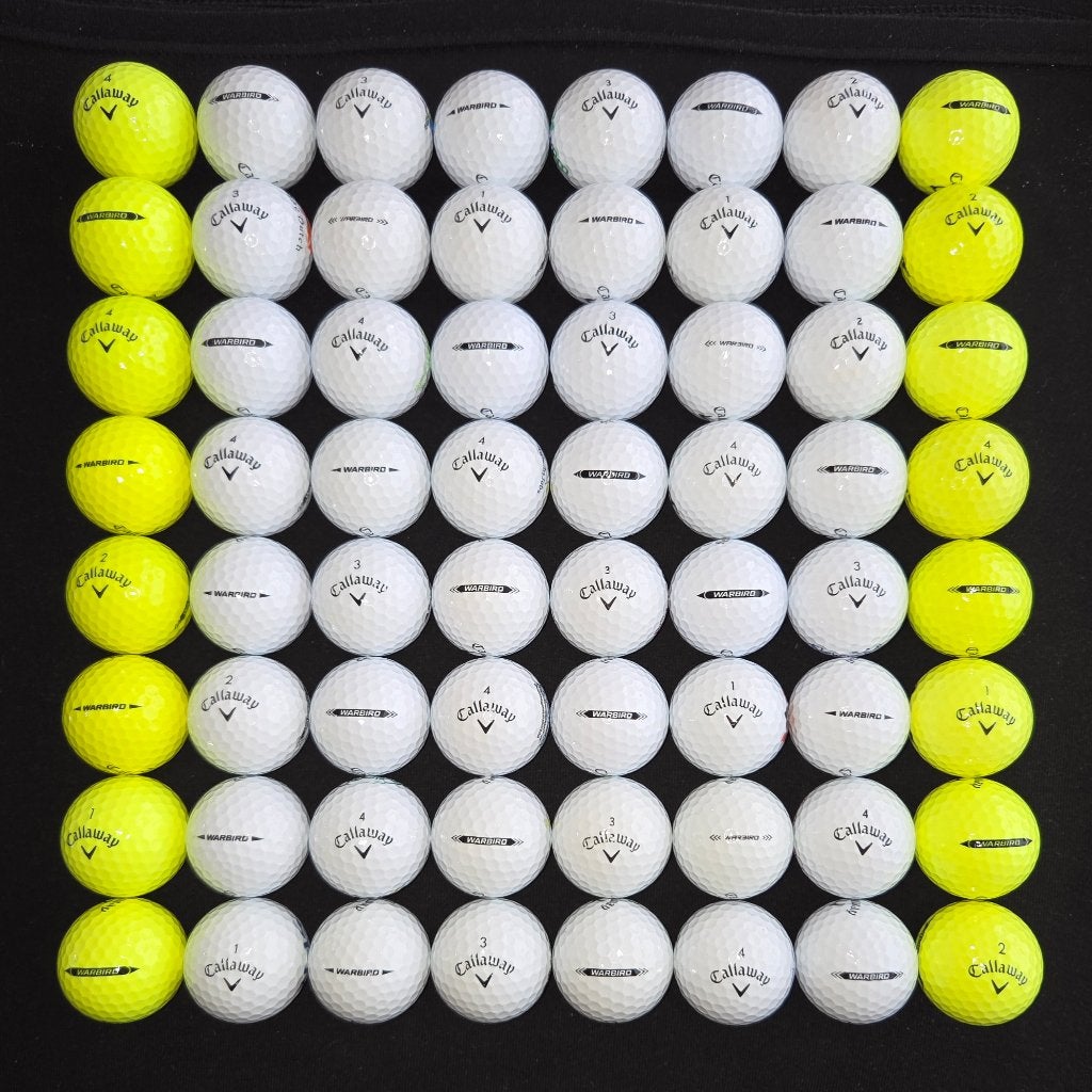 64 stuks PREMIUM Callaway Warbird golfballen, Ophalen of Verzenden, Zo goed als nieuw, Bal(len), Callaway