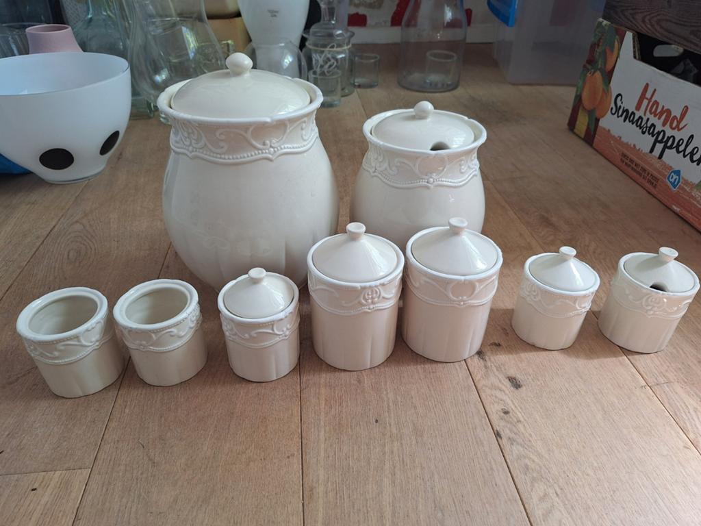 Grote set Countryfield servies - borden, kopjes, schalen, Ophalen, Porselein, Overige stijlen