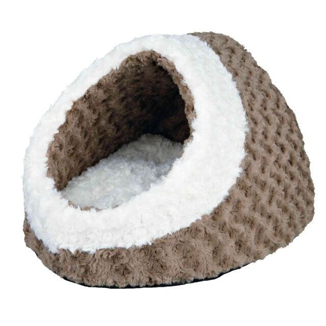 Hondenmand iglo schuilplaats Kaline taupe nu voor € 19,95, ., Ophalen of Verzenden, Pluche, .