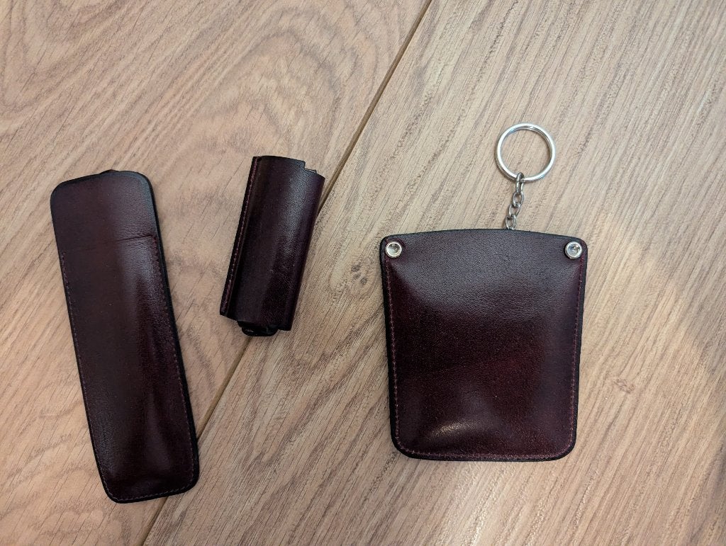 Leder accesoireset, Ophalen of Verzenden, Nieuw