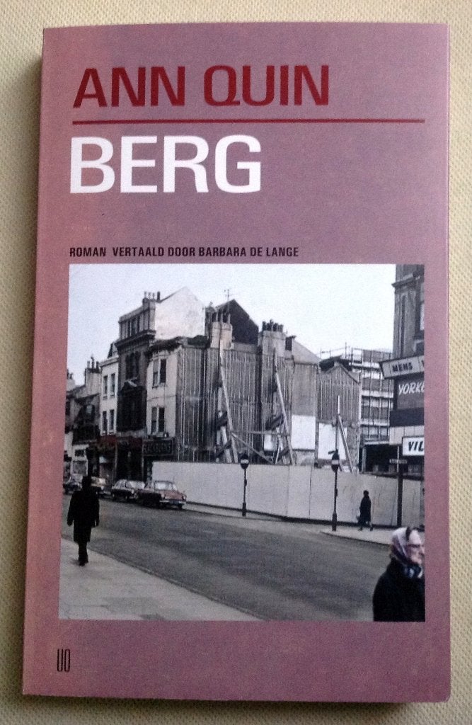 Berg Ann Quin, Boeken, Romans, Gelezen, Verzenden