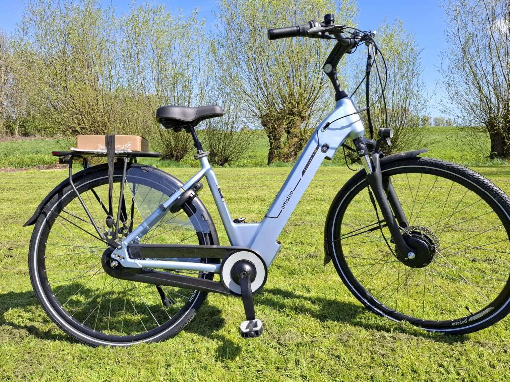 Fietshokje Groningen: Amslod Carlton E-Bike Damesfiets NIEUW, Fietsen en Brommers, Elektrische fietsen, Nieuw, 51 tot 55 cm, 50 km per accu of meer