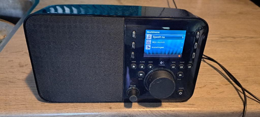 Aangeboden Logitech Squeezebox Radio Black !!, Ophalen, Gebruikt, Radio